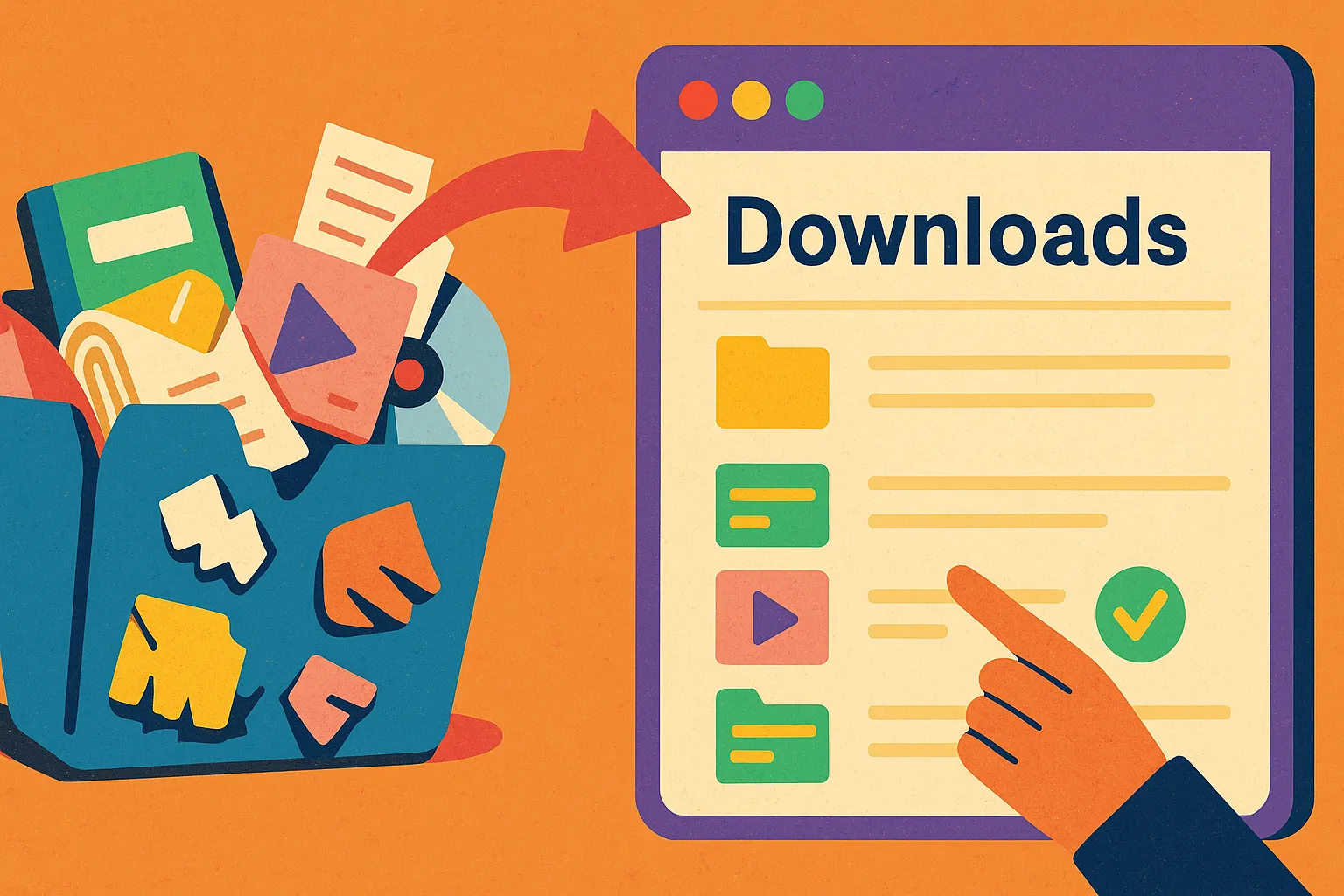 How to Finally Organize Your Messy 'Downloads' Folder